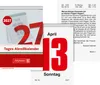 2027 BRUNNEN Tagesabreißkalender 65x98mm Nr.4 Produktbild-Vorschau 3