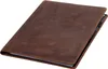 PRIDE&SOUL Schreibmappe WINSTON DIN A4 aus Leder braun Produktbild-Vorschau 3