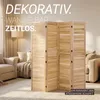 Homestyle4u Parawan dzielący pomieszczenie, 4-częściowy, Podgląd zdjęcia produktu 11