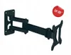 A black TV wall mount is shown against a white background. Podgląd zdjęcia produktu