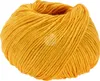 A ball of yellow yarn on a white background. Produktbild-Vorschau