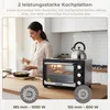 Syntrox Germany Mini-four 26 litres avec chaleur tournante Voir les images du produit 9