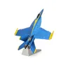 METAL EARTH 3D-Rätsel F,A-18 Super Hornet - Blaue Engel Produktbild-Vorschau 5