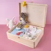 Creative Deco XL Grote Decoratieve Houten Opbergdoos, 40 x Productafbeelding-voorbeeld 3