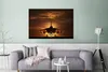 MuchoWow® Poster Die Silhouette eines Düsenjägers während Produktbild-Vorschau 5