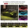 Radelldar Couchtisch mit LED-Beleuchtung Wohnzimmertisch Produktbild-Vorschau 3