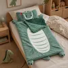Kinder-Kuschelschlafsack 68 × 160 cm aus weichem Plüsch mit Produktbild-Vorschau 2