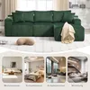 Modulares Sofa Set mit Chaiselongue & 2-Sitzer, weicher Produktbild-Vorschau 6