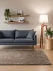 Interiyou Waschbarer Hochflorteppich Sofia Taupe 300x400 cm Produktbild-Vorschau 2