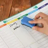 Agenda settimanale Relaxdays da frigo, cancellabile, Anteprima dell’immagine prodotto 3