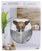 Wc-deckel mdf 18 zoll edelstahl-befestigungen - karamel - Produktbild-Vorschau 2