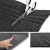 Teppich Flurläufer Läufer Textil PASSAT Gestreift Schwarz Produktbild-Vorschau 3