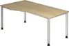 HAMMERBACHER Schreibtisch Maße: 180 x 68-76 x 80-100 cm Produktbild-Vorschau 4