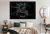 MuchoWow® Poster Stadtplan - Dublin - Karte 180x120 cm - Produktbild-Vorschau 4