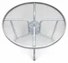 Runder Gartentisch aus Metall und Glas, Grau, Ø 90 cm, 70 Produktbild-Vorschau 4