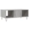 The Living Store Couchtisch Grau Sonoma 90x50x36,5 cm Produktbild-Vorschau 9
