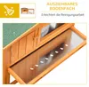 PawHut Casetta per piccoli animali in legno di abete, Anteprima dell’immagine prodotto 6
