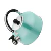A teal kettle is shown against a white background. Podgląd zdjęcia produktu