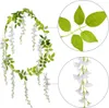 Künstliche weiß-Girlande, für Zuhause, Garten, Outdoor, Produktbild-Vorschau 4