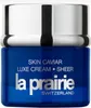 A product shot of a jar of La Prairie Skin Caviar Luxe Cream Sheer. Voir les images du produit