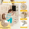 COSTWAY 8-in-1 Kinder Rutsche mit Klettergerüst, Indoor Produktbild-Vorschau 6