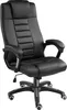 A black office chair is shown against a white background. Náhled obrázku produktu