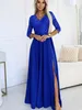 Numoco Formelle Frauenkleider Amber kornblumenblau M Produktbild-Vorschau 9