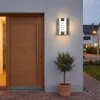 Außenwandleuchte mit Bewegungsmelder IP44 E27 Weiß Produktbild-Vorschau 4