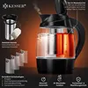 KESSER® 1,8L Edelstahl Wasserkocher 2200W, Glaswasserkocher Produktbild-Vorschau 4
