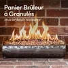 CASABEL Panier Brûleur Pellets & Granulés Épais, 50cm, Cap. Voir les images du produit 3