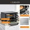 Homcom 800-085V90, 32 l, Stříbrná, Stojací, Otočné, 6 Náhled obrázku produktu 6