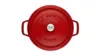 Staub Gusseisen Kasserolle, Kirschrot, 26 cm rund, mit Produktbild-Vorschau 9