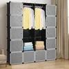 Yakimz Kleiderschrank Kleiderschränke Kinderregal Badregal Produktbild-Vorschau 1