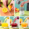 Přenosný odšťavňovač 400 ml USB, elektrický mini Náhled obrázku produktu 7