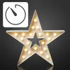 LED Stern Deko warmweiß 20 LEDs Innen 40 cm Weihnachten Produktbild-Vorschau 2