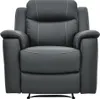 3-Sitzer Ledersofa und 2 Sessel EVASION mit Relaxfunktion - Produktbild-Vorschau 6