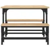 Couchtisch Sonoma-Eiche 100x50,5x40 cm Holzwerkstoff Produktbild-Vorschau 5