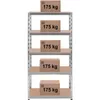 Expondo MSW Schwerlastregal - 90 x 60 x 180 cm - für 5 x Produktbild-Vorschau 5