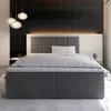 A bedroom scene with a bed as the main focus. Produktbild-Vorschau