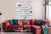 MuchoWow® Poster Sommer - Wassermelone - Herzen 100x100 cm Produktbild-Vorschau 2