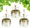 Blumentopf Hängend Balletttänzerin Blumenampel Garten Produktbild-Vorschau 3
