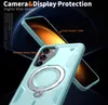 Dual Layer Hülle für Samsung Galaxy S23+ Metall Ring Produktbild-Vorschau 6