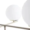 Deckenlampe Modena kaschmir-gold 4-flammig mit weißen Produktbild-Vorschau 7