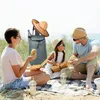 Relaxdays Einkaufstrolley klappbar, Abnehmbare Tasche 28 L, Produktbild-Vorschau 3