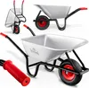 GARDEBRUK® Brouette 100L acier galvanisé 250kg pneu Voir les images du produit 1