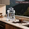 Kaffee French Press, Roboter Motiv Kaffeekanne 960ml, Produktbild-Vorschau 3
