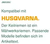 Keilriemen Mähwerk passend Husqvarna TC138 960510124| Produktbild-Vorschau 4