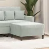 vidaXL Podnóżek jasnoszary 70x55x41 cm aksamitny Podgląd zdjęcia produktu 2