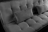 riess-ambiente Modernes Schlafsofa JAZZ 190 cm grau Cord Produktbild-Vorschau 5