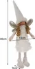 Zimní vánoční figurka 40cm skřítek sněhový anděl Vánoční Náhled obrázku produktu 2